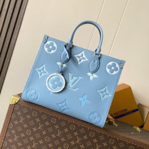 OnTheGo Medium Tote in Sky Blue