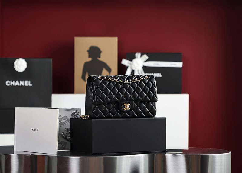 Classic Flat Professional Line Exclusive Channel | Medium Size Black Gold - 图片 2