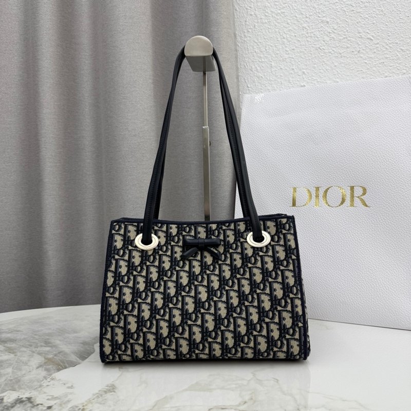Fashion Dior M1410 - Blue Cloth Shoulder Bag and Crossbody Bag - 图片 2