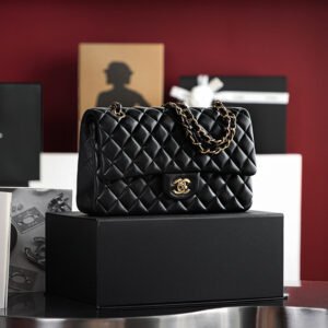 Classic Flat  Professional Line Exclusive Channel | Medium Size Black Gold