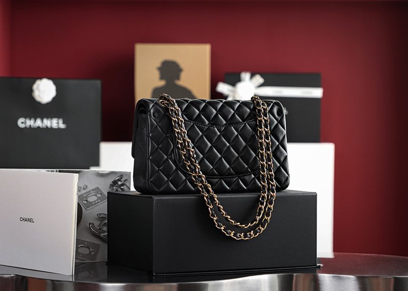 Classic Flat Professional Line Exclusive Channel | Medium Size Black Gold - 图片 4