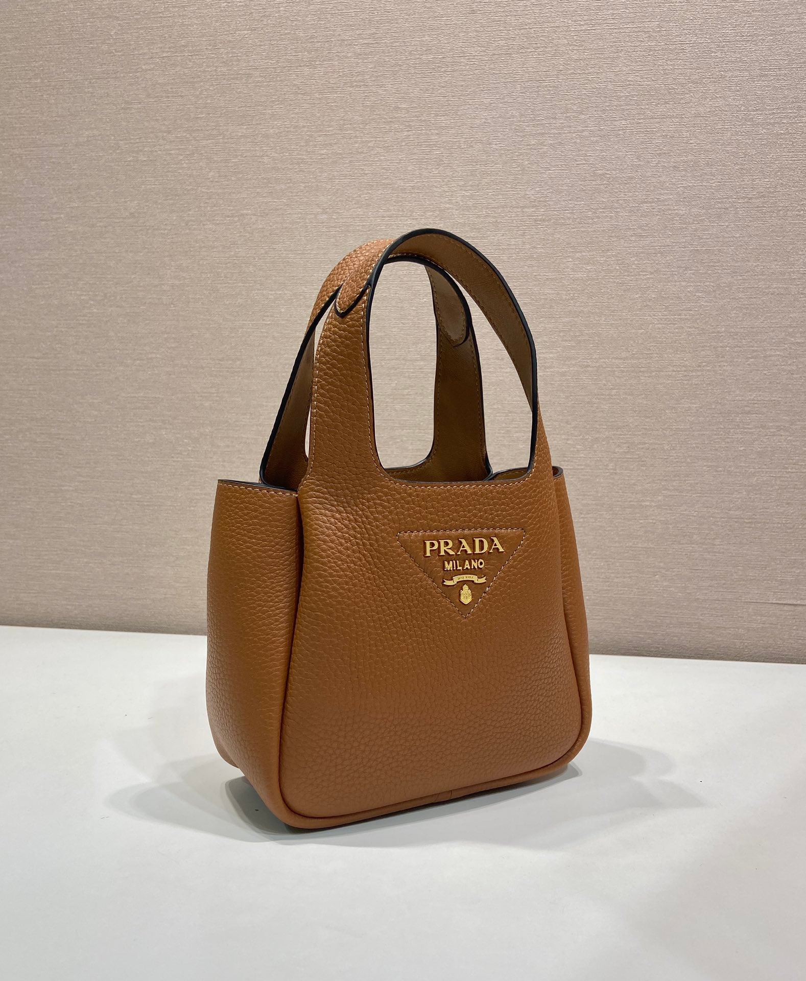 Mini lunch box 1BA349 Golden handbag - 图片 4