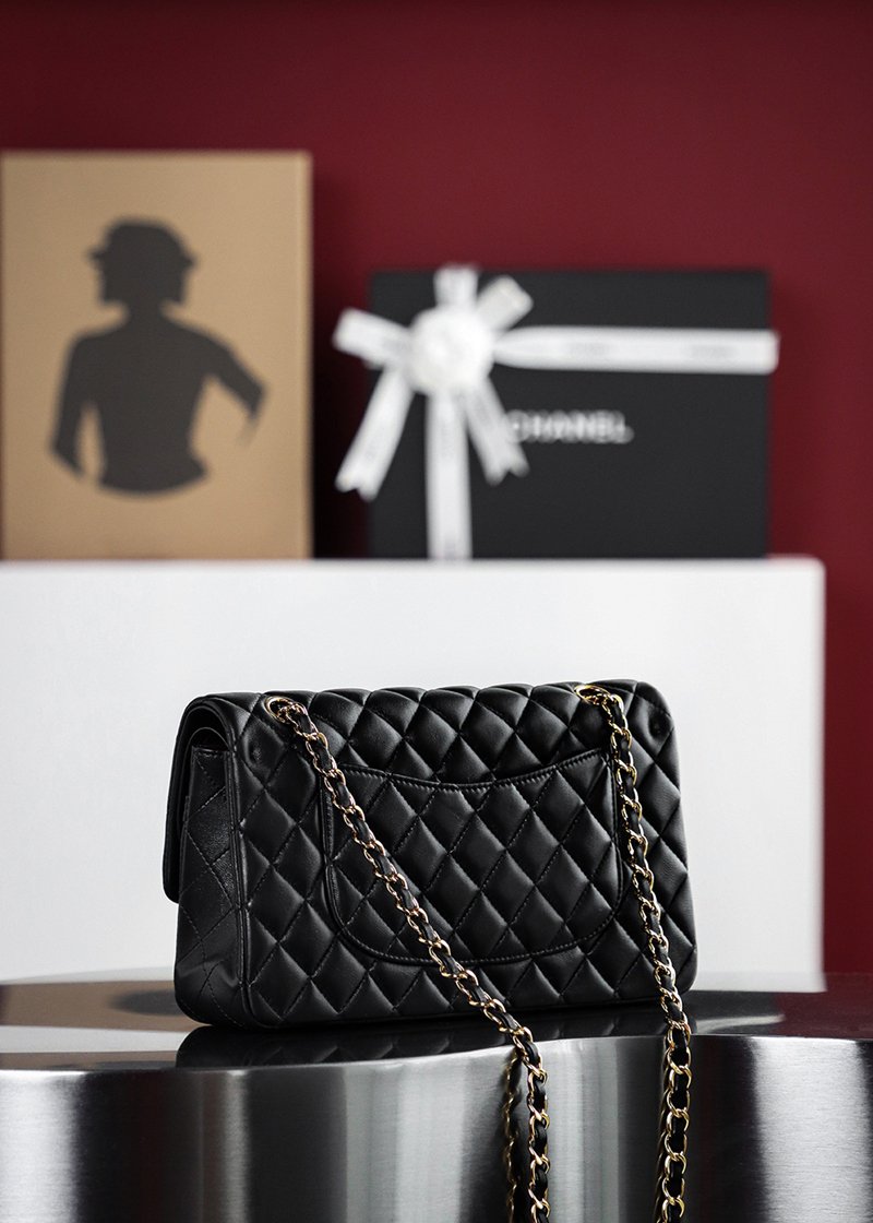 Classic Flat Professional Line Exclusive Channel | Medium Size Black Gold - 图片 5