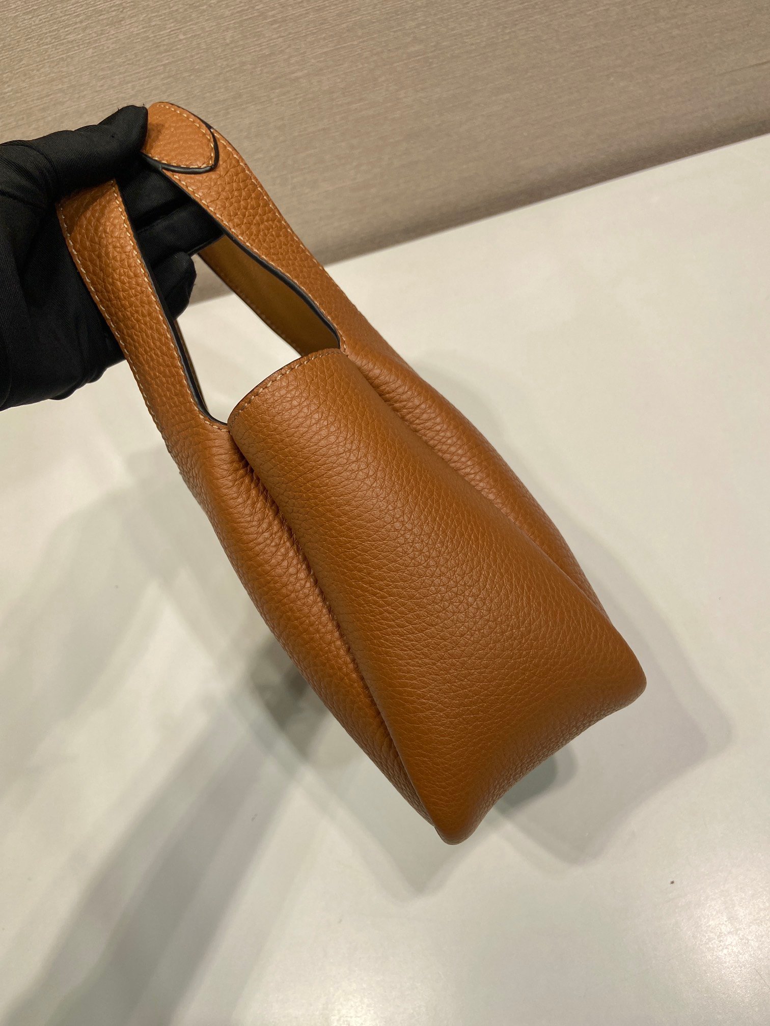 Mini lunch box 1BA349 Golden handbag - 图片 6