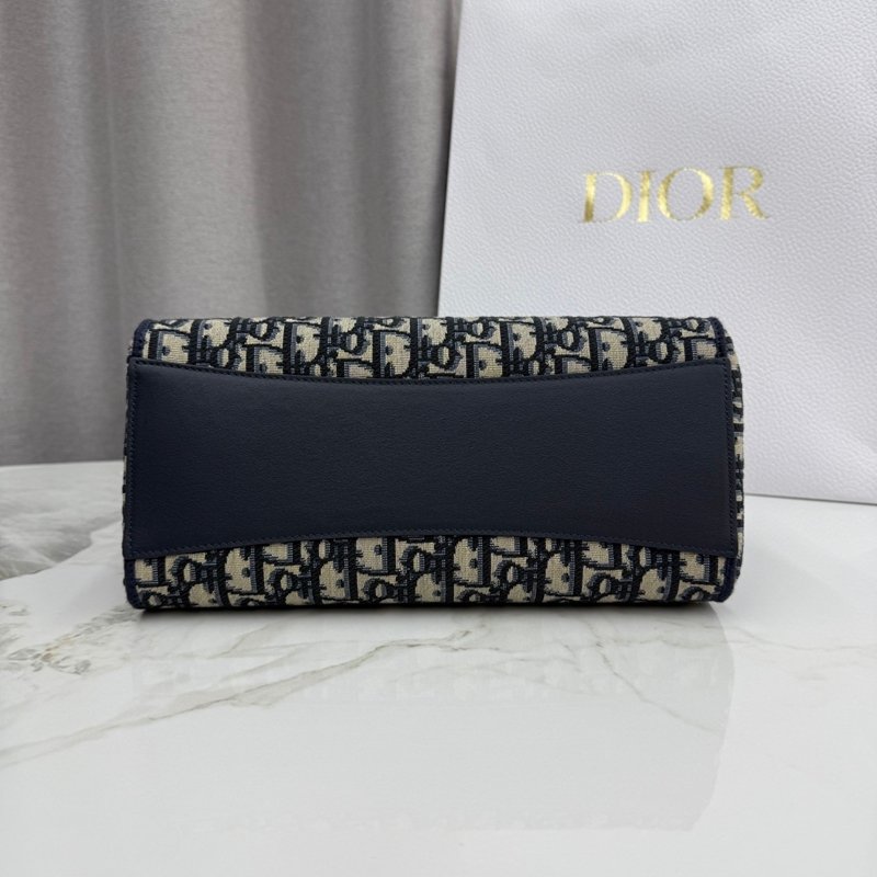 Fashion Dior M1410 - Blue Cloth Shoulder Bag and Crossbody Bag - 图片 7