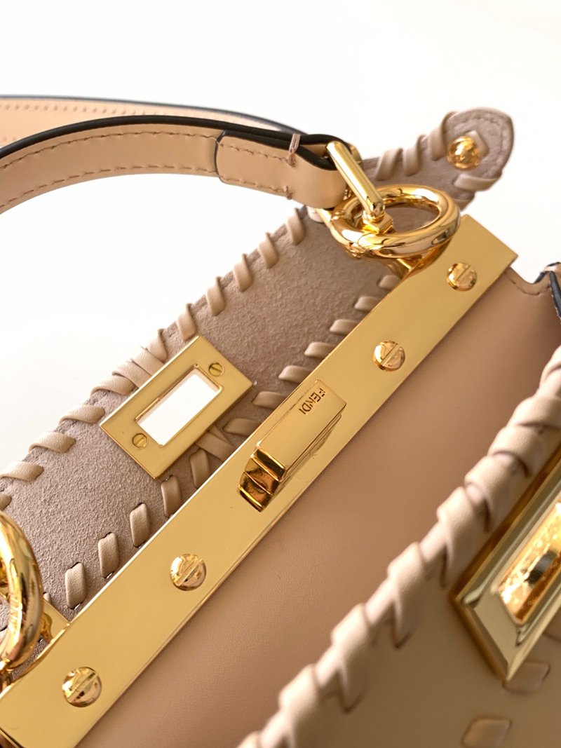 Fashionable multi-color woven leather handbag - 图片 9