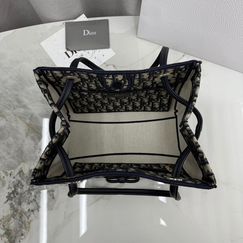 Fashion Dior M1410 - Blue Cloth Shoulder Bag and Crossbody Bag - 图片 9