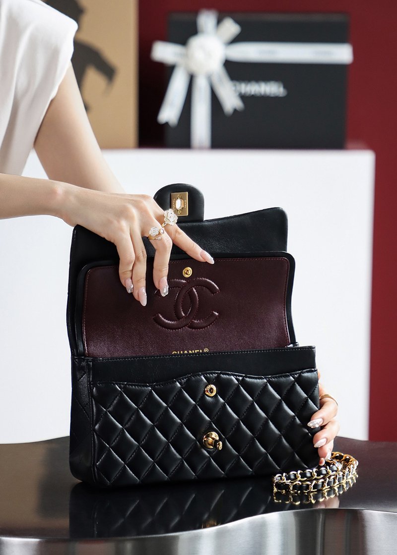 Classic Flat Professional Line Exclusive Channel | Medium Size Black Gold - 图片 9