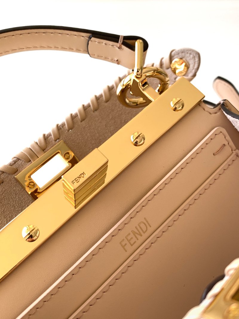Fashionable multi-color woven leather handbag - 图片 10