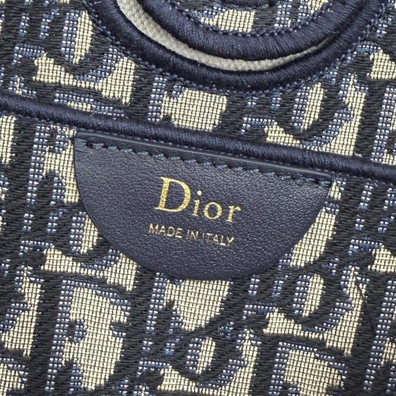 Fashion Dior M1410 - Blue Cloth Shoulder Bag and Crossbody Bag - 图片 10