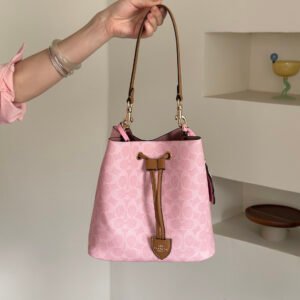 320Rowan bucket bag pink new CBH06 cEA23 can be carried under the arm