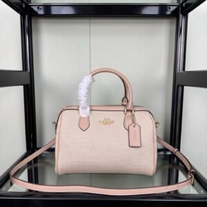 Official website Zp open mold version of CAM66 new early spring milk white tote bag