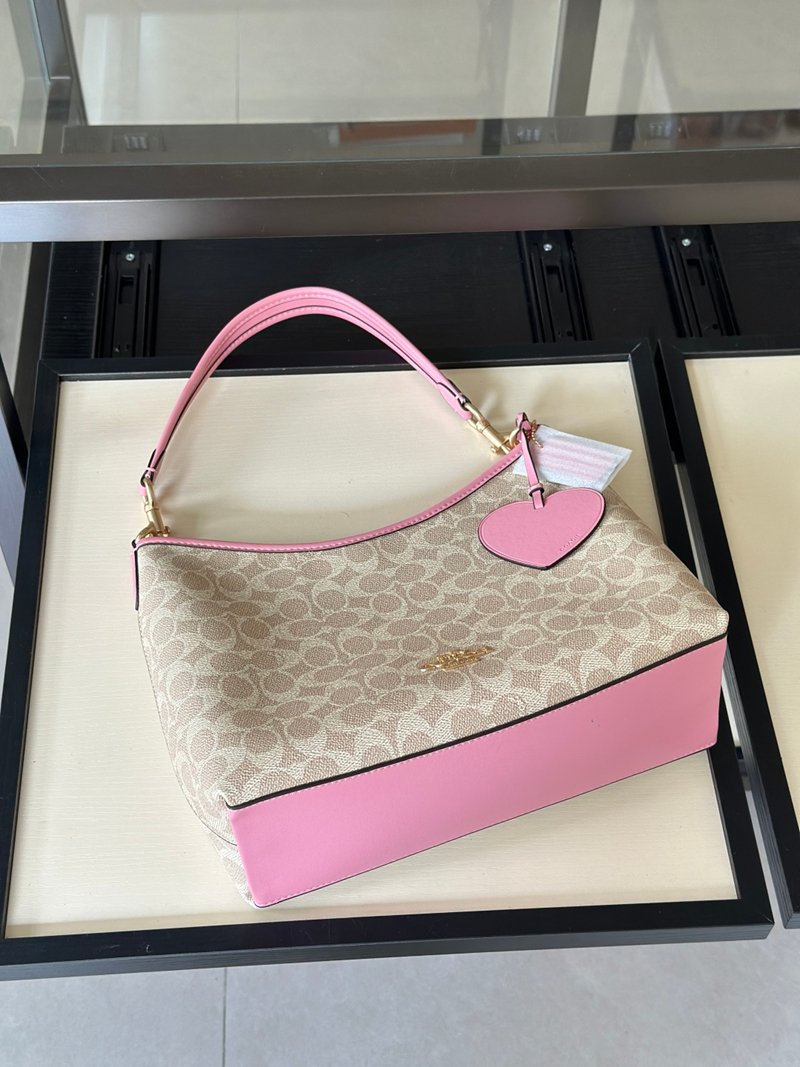 Channel goods Q14 laurel series stray bag shoulder crossbody bag classic bean sand color old flower - 图片 5