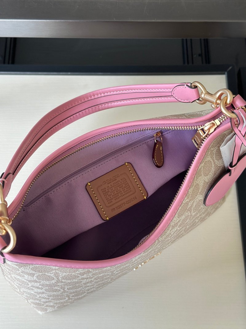 Channel goods Q14 laurel series stray bag shoulder crossbody bag classic bean sand color old flower - 图片 7