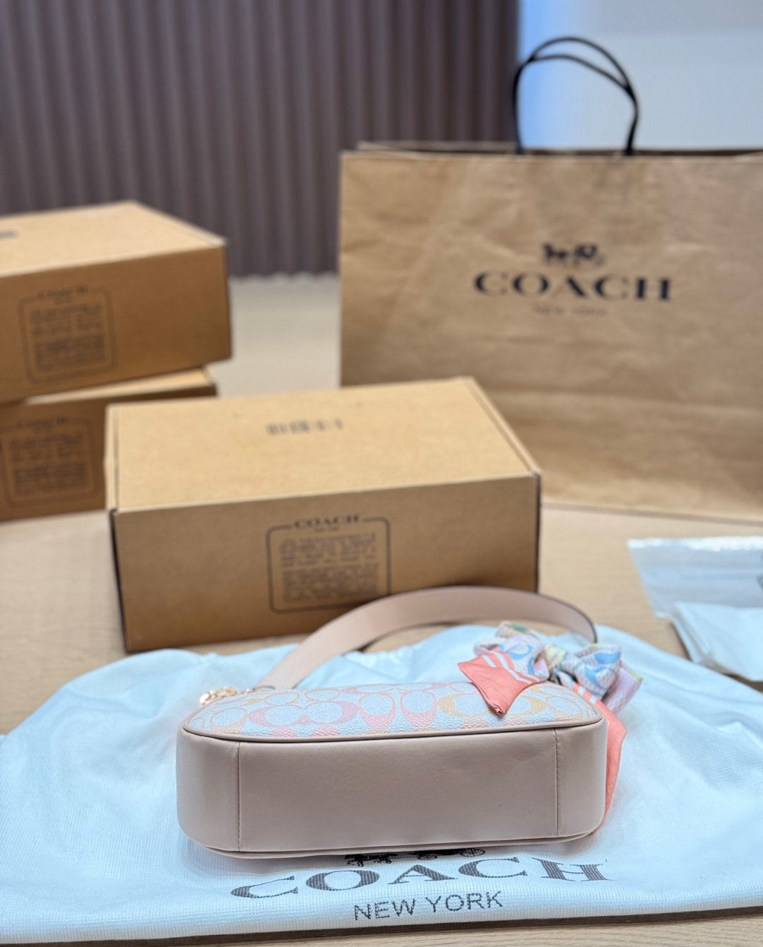 Cobraided version of COACH teri Underarm bag - 图片 6