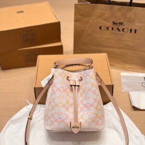 Cowhide version of CAOCH Rowan Bucket bag
