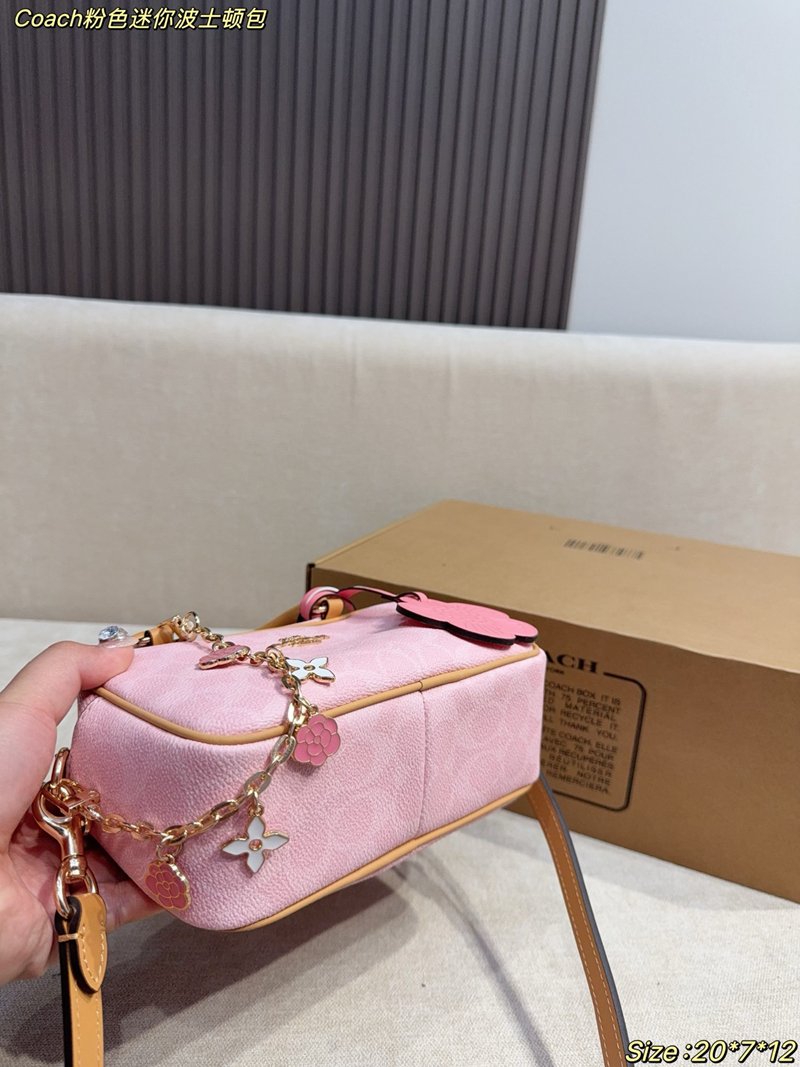 Coach Pink Mini Boston bag - 图片 9