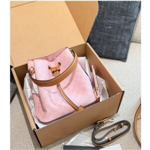 2026 New Rowan Bucket Bag, Rainbow Fortune Bucket, Shoulder & Crossbody Bag, Large Capacity Commuter Drawstring Tote Bag