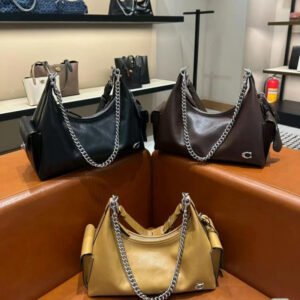 New pocket juliet retro chain versatile shoulder moto crossbody women's bag from Kouc