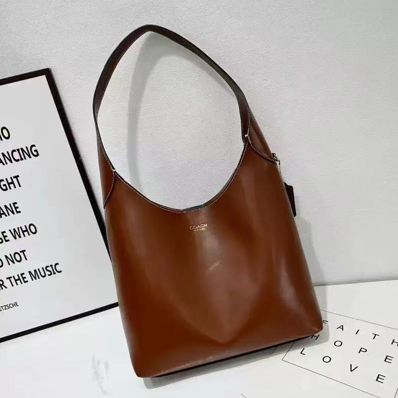 C Outlet Brooklyn Tote Bag, Large Capacity Vintage Shoulder Bag, Crossbody & Handbag for Commute - 图片 2