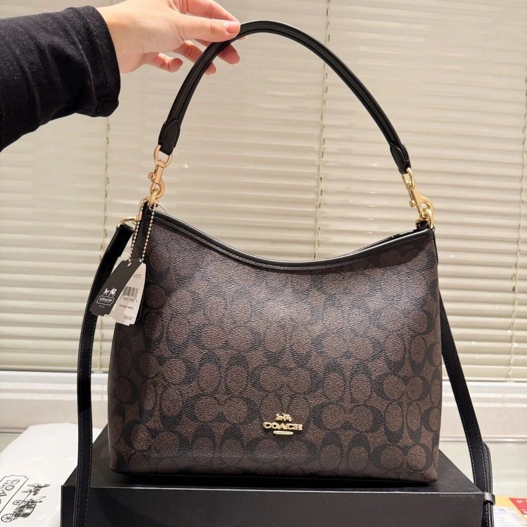 Cortez Vintage Laurele31 Tote Underarm Crossbody Bag, Fashion Commuter Women's Hobo Bag - 图片 2