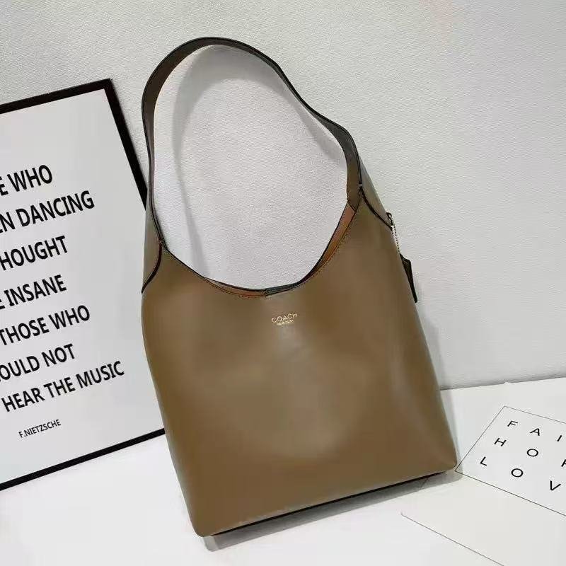C Outlet Brooklyn Tote Bag, Large Capacity Vintage Shoulder Bag, Crossbody & Handbag for Commute - 图片 4
