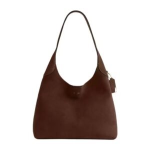 Kouc New Brooklyn Genuine Leather Shoulder Underarm Bag, Handheld & Crossbody Versatile Large-Capacity Women's Bag