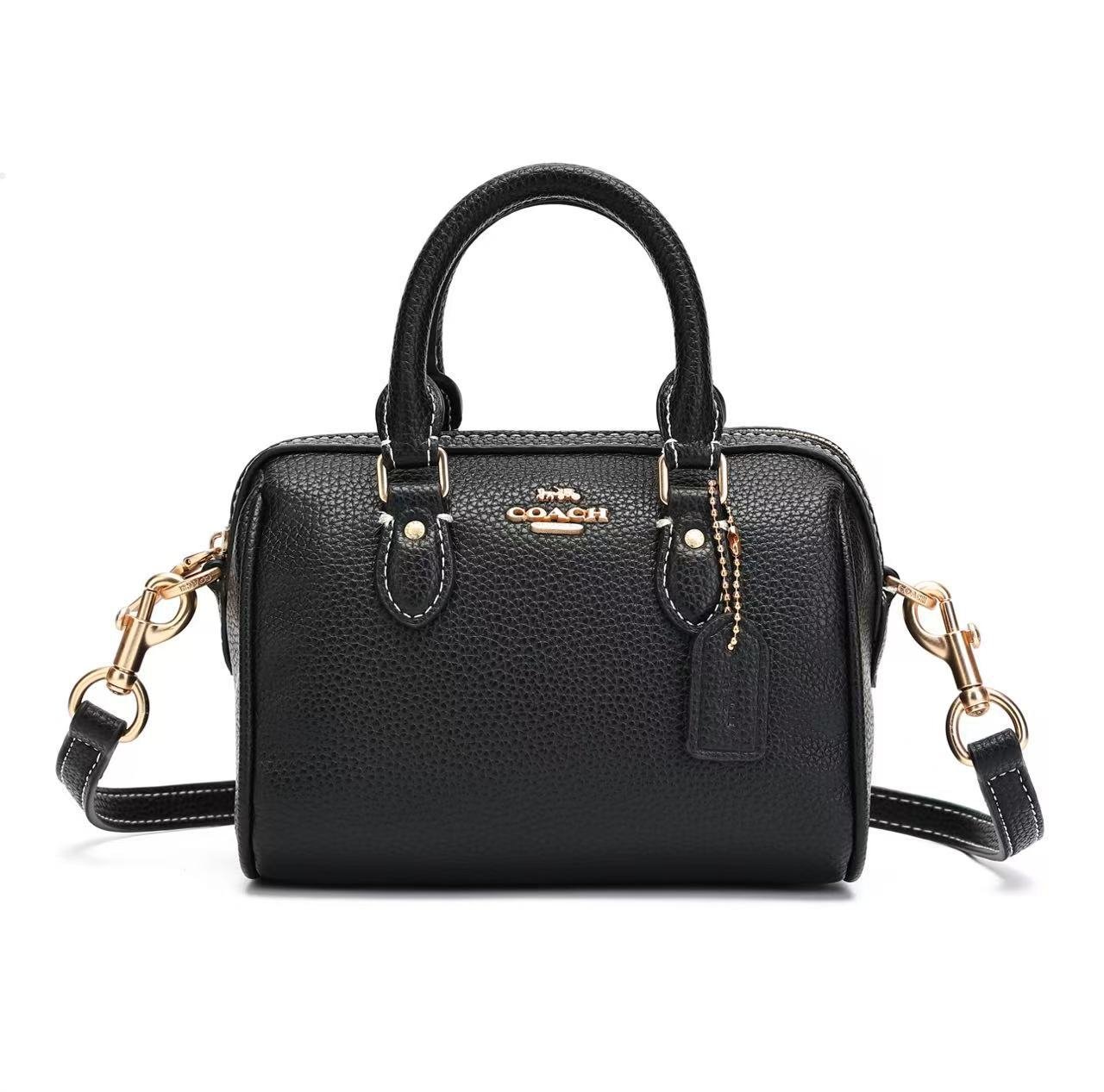 C's new Rowan classic monogram Boston pillow handbag, classic monogram crossbody bag for women - 图片 6