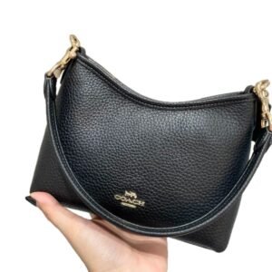 2026 Coach Laurel Mini Messenger Bag, women's underarm handbag, top-handle bag, shoulder bag, crossbody bag, Coach bag