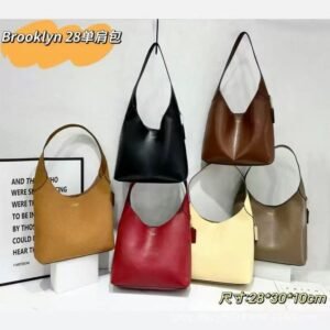 C Outlet Brooklyn Tote Bag, Large Capacity Vintage Shoulder Bag, Crossbody & Handbag for Commute
