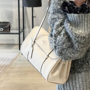 New Bridget French Stick Bag from KouC, Commute Handbag, Single Shoulder Underarm Bag, Large Capacity Tote Bag for Women, Cross-border Style