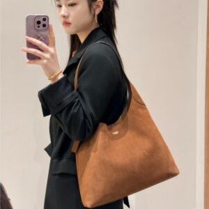 Coco's 2025 new Brooklyn bag, large-capacity underarm bag, vintage versatile hand-held shoulder tote bag for women