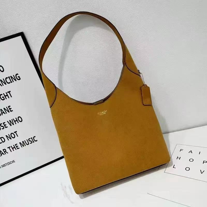 C Outlet Brooklyn Tote Bag, Large Capacity Vintage Shoulder Bag, Crossbody & Handbag for Commute - 图片 6