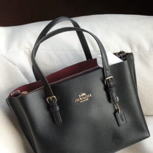 Coach Women's Bag, C Family Mollie 25 Signature Canvas Molly Tote Bag, Handbag, Shopping Bag, Shoulder & Crossbody Bag