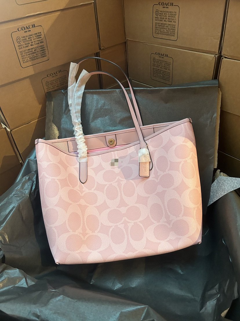 New Koujia City33 Classic Monogram Tote Bag, Large-capacity Handbag for Commute, Stylish Versatile Women's Shopping Bag