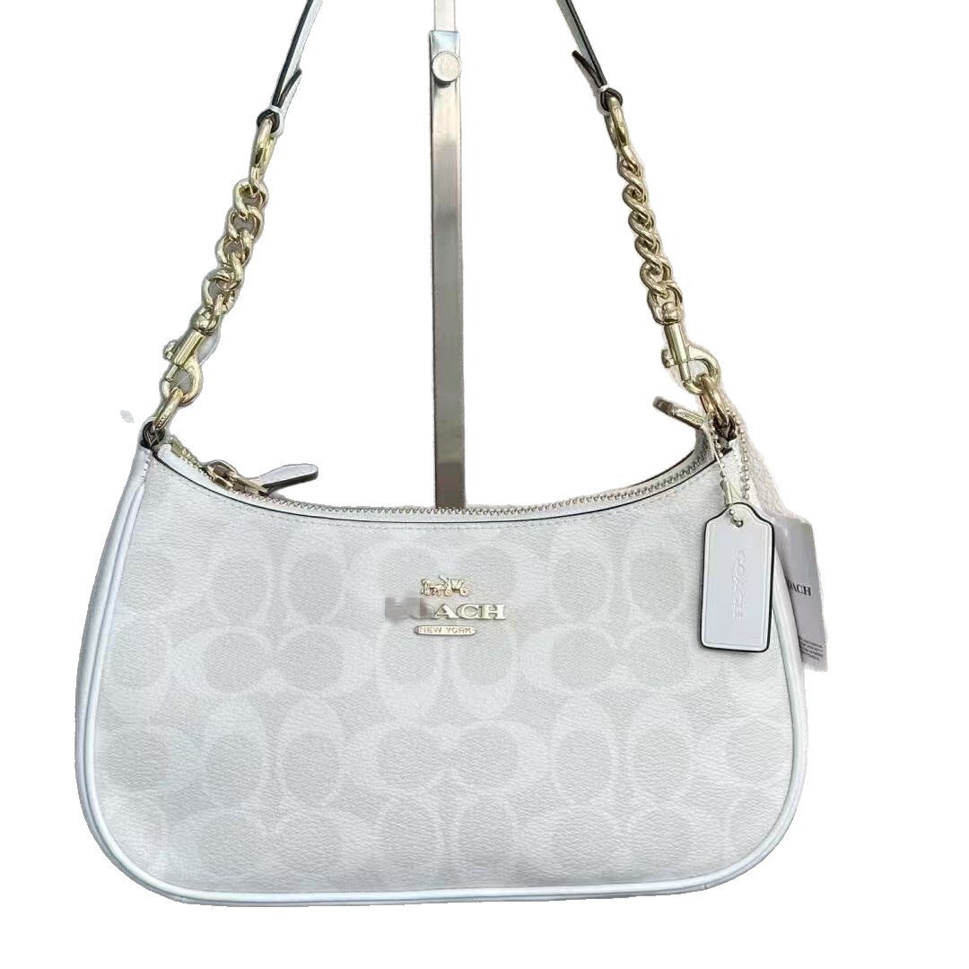 Classic Kou Monogram Teri Underarm Bag, Cross-border Export Shoulder & Crossbody Bag, Tooth-shaped Mahjong Handbag - 图片 7